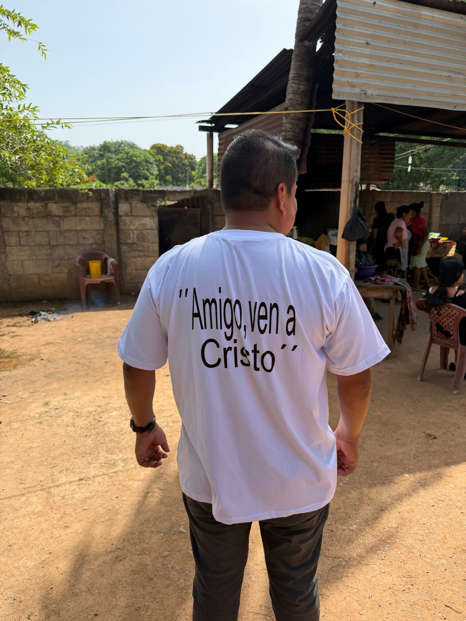 Amigo en Cristo — friends in Christ