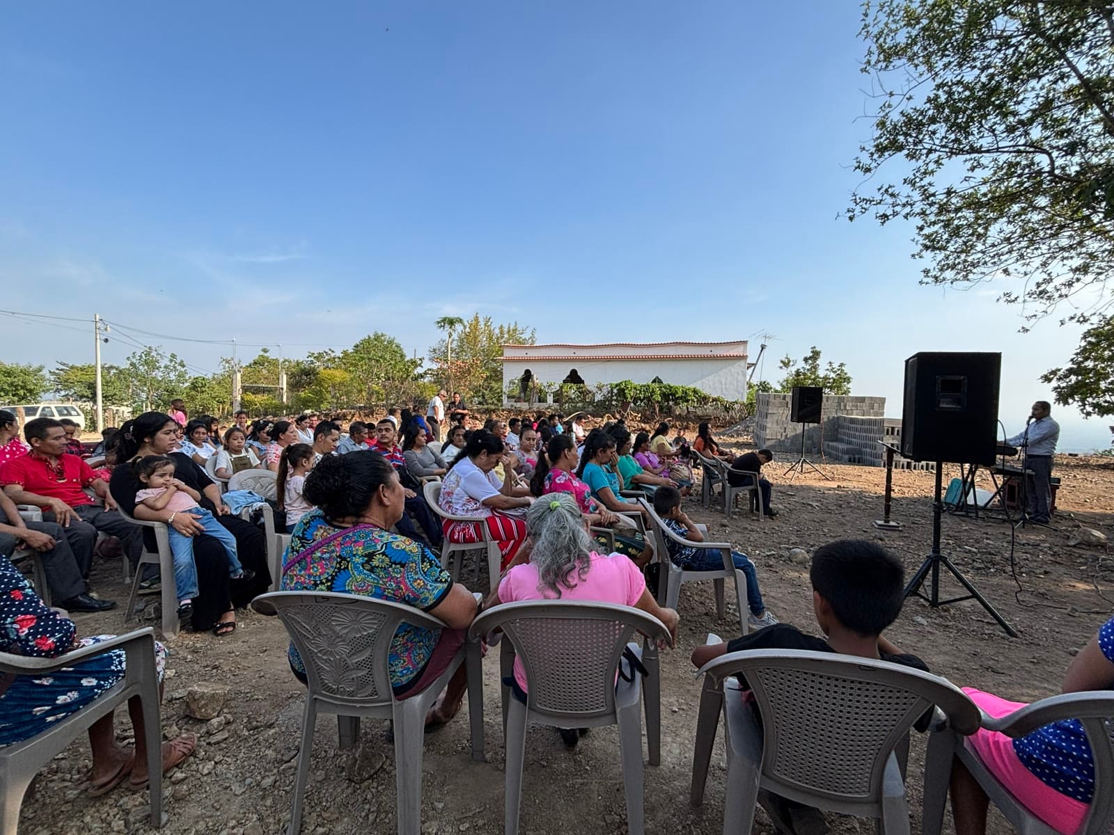 Worship during a revival